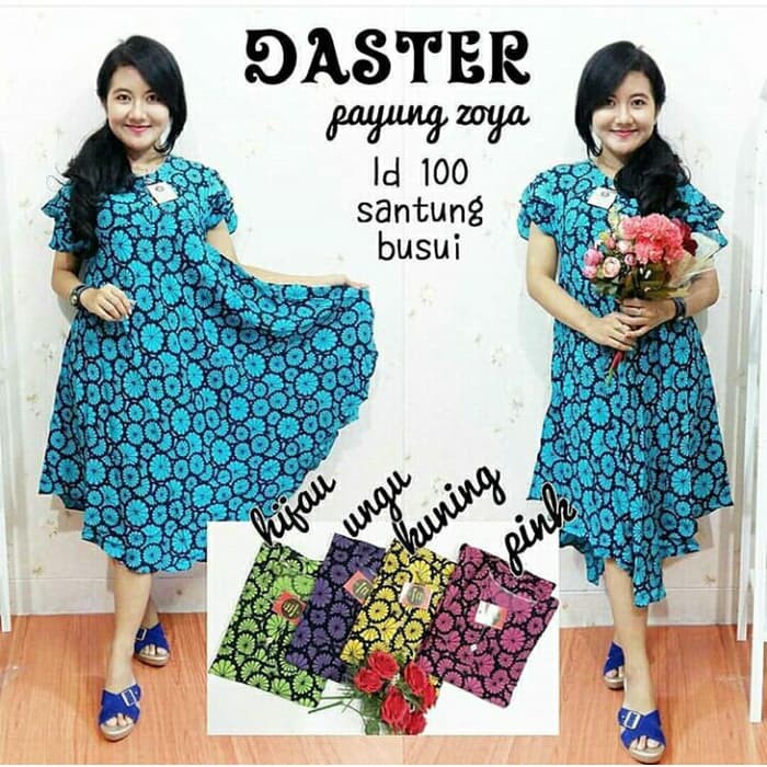 GROSIR BATIK PEKALONGAN/ DASTER MURAH/ DASTER PAYUNG ZOYA