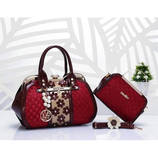 1208 TAS WANITA WEBE BEHEL SET 2IN1