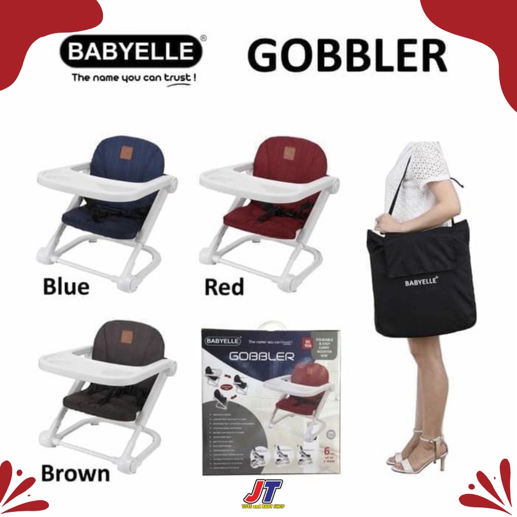 Babyelle Gobbler Booster Seat | Kursi makan bayi