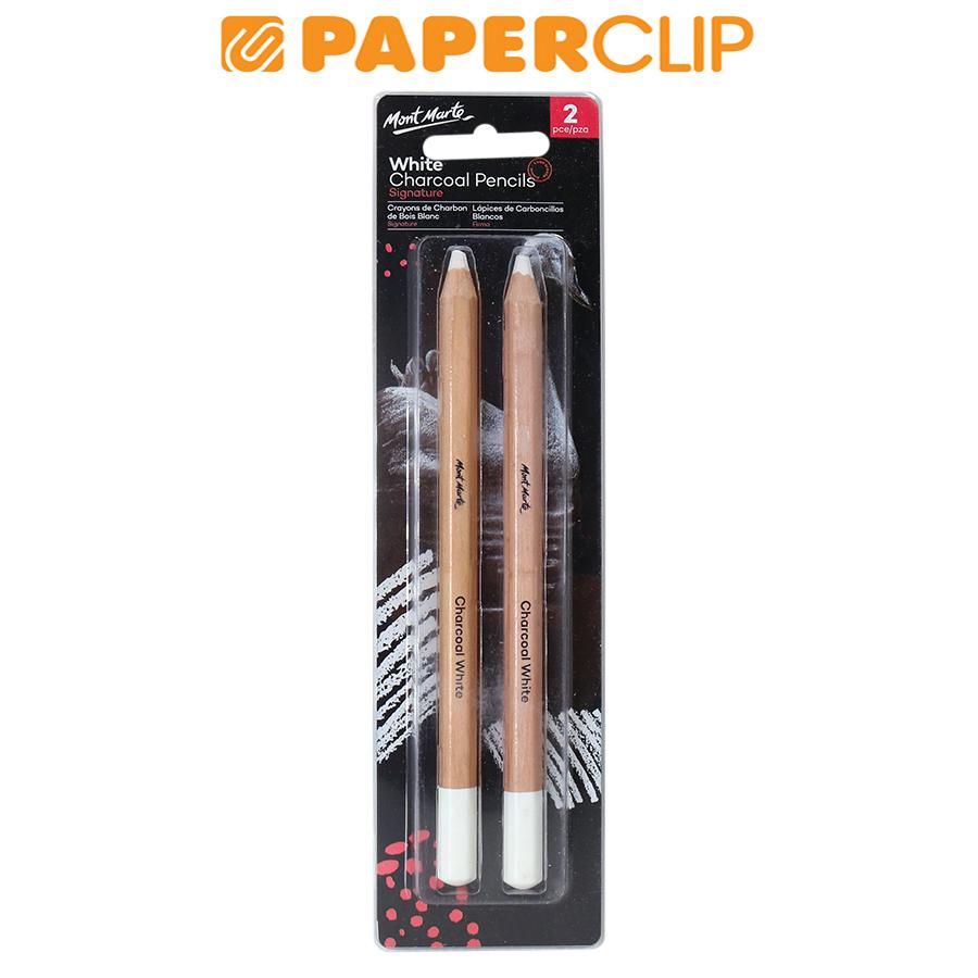 

CHARCOAL PENCIL MONT MARTE 2P MPN0097 WHITE LARGE