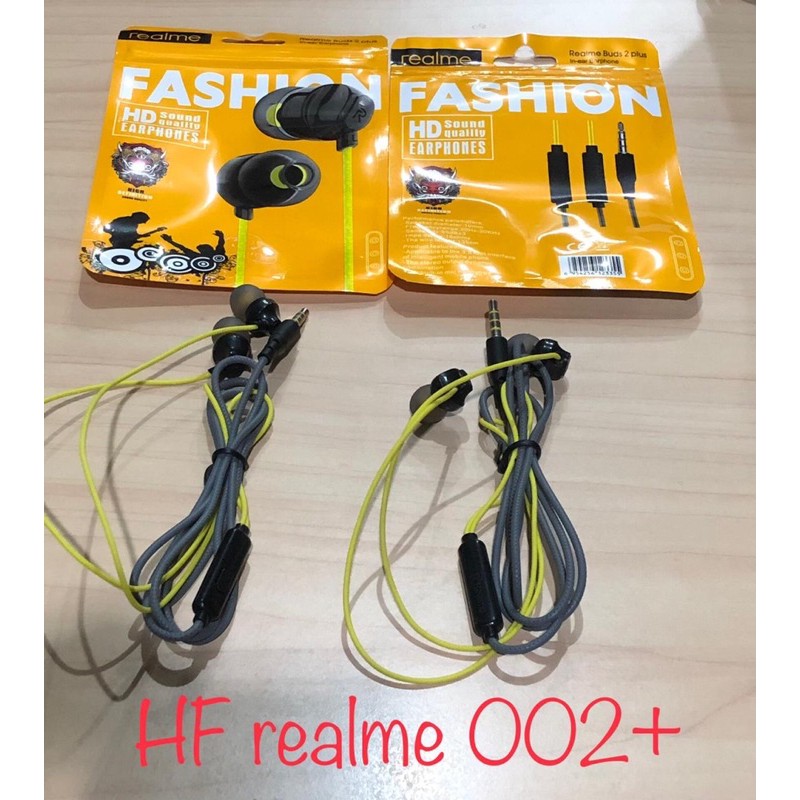 HEADSET REALME HANDSFREE REALME STEREO BASS