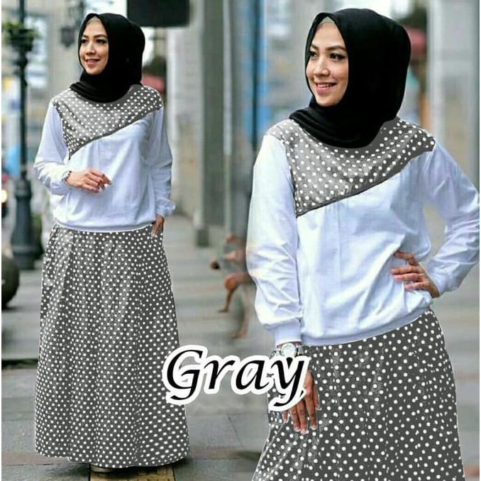 Fh7 Set Lidya -- 5 Warna -- K9070