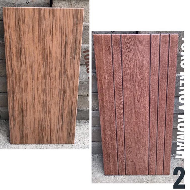 keramik tangga motif kayu / keramik lantai / keramik dinding 30x60 (doff) / keramik 30x60 O2Y1