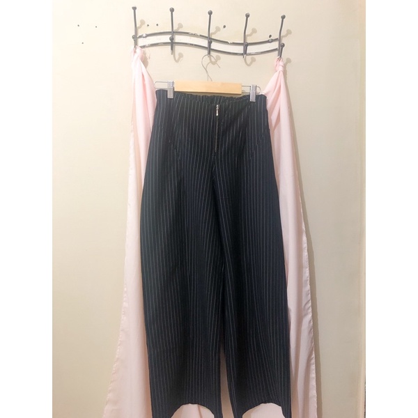 celana kulot motif/celana kulot wanita garis/celana wanita garis-garis/kulot warna hitam