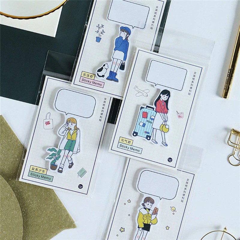 

INDORETAIL | 30 Lembar Gadis Kawaii Stationery Sticker Indeks Planner Self-Adhesive Sekolah Kantor