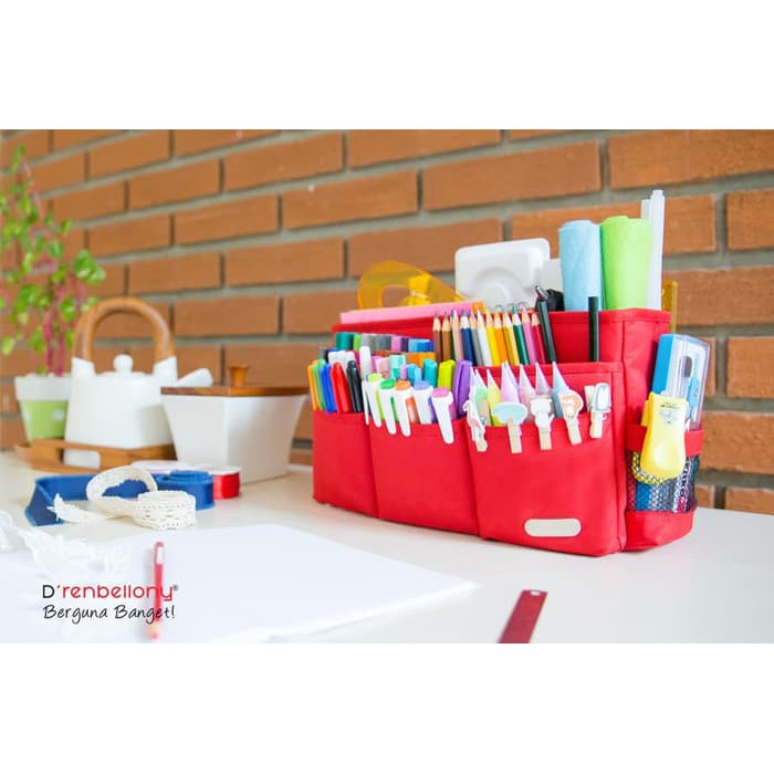 

CRAFT CADDY ORGANIZER D'RENBELLONY , TEMPAT ALAT TULIS ANAK