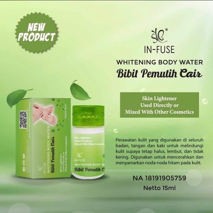 SYB In-Fuse Whitening Body Water Bibit Pemutih Cair 15 ml