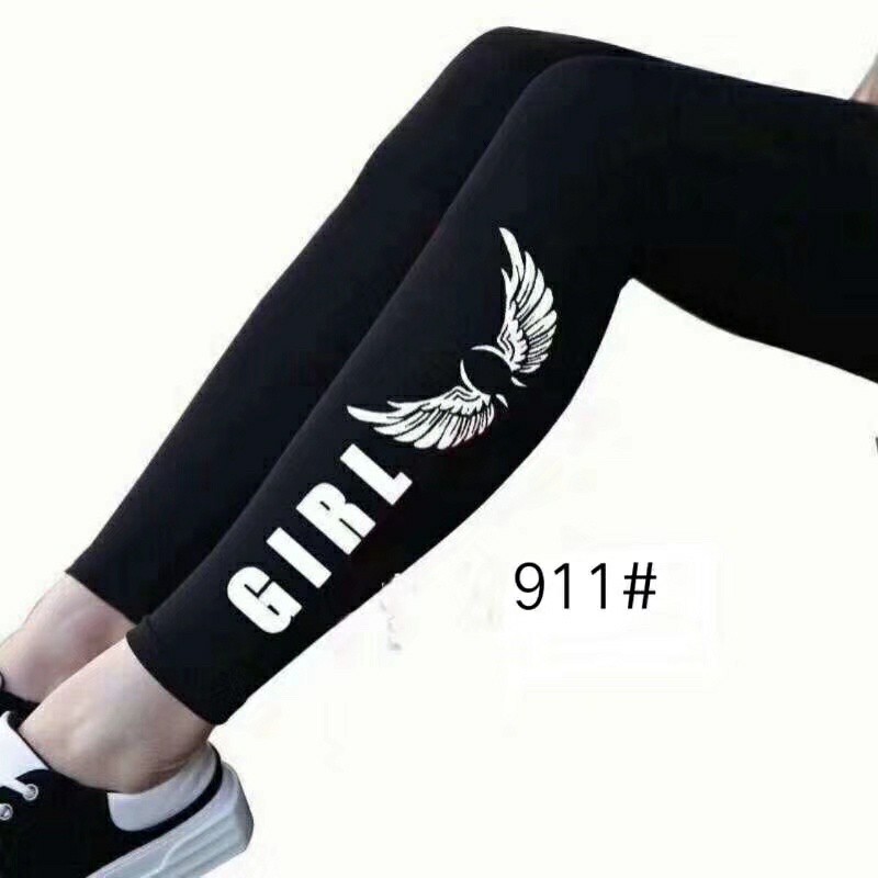 003 R10 LEGGING GIRL HITAM IMPORT Pakaian Wanita Dewasa  Gaya Kekinian Baru Murah Grosir Tanah Abang