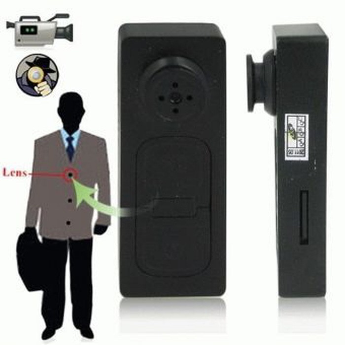 Kamera spy model kancing pengintai spy cam