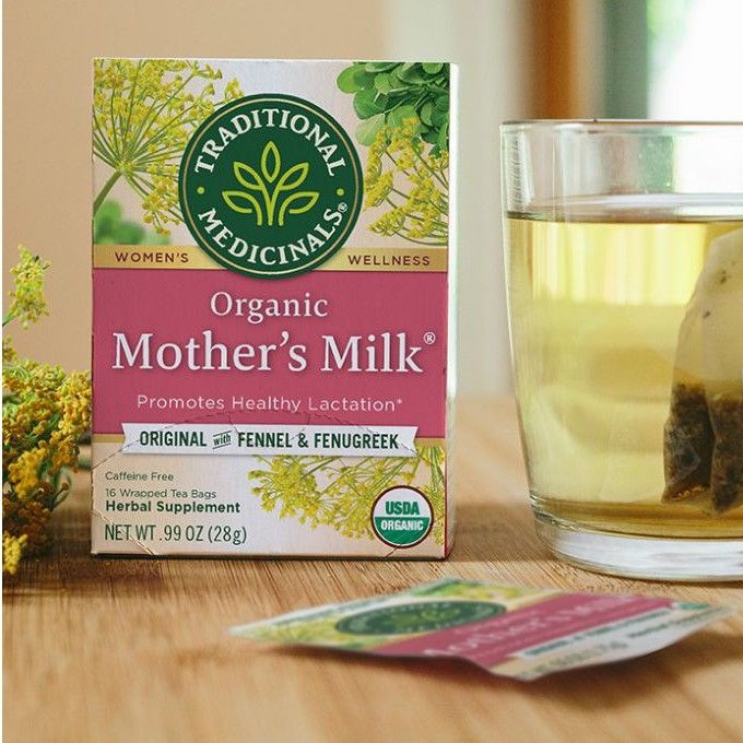 

Organic Mother's Milk With Fennel & Fenugreek Tea- Caffeine free(teh organik)@16 wrapped tea bags