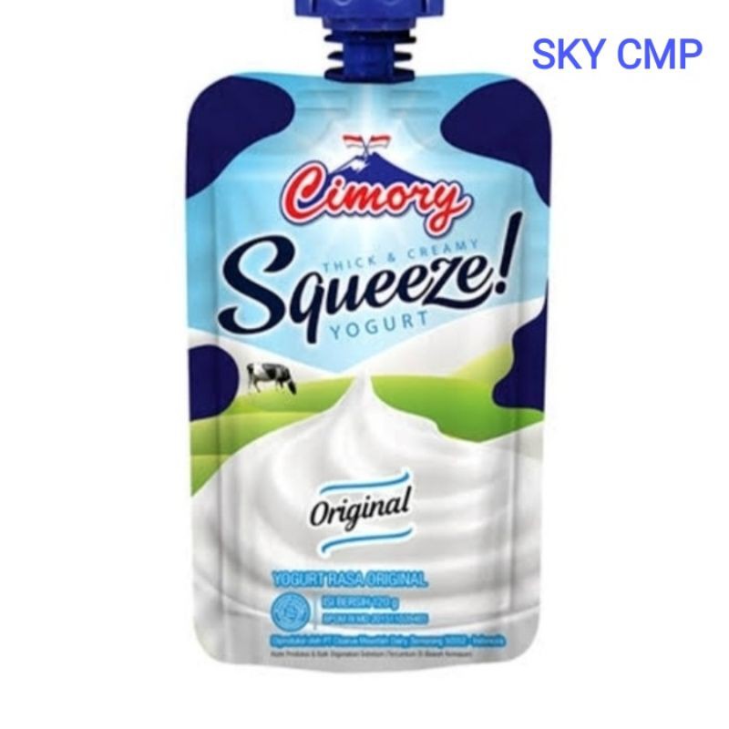 

Cimory Squeeze Yogurt Original 120Gr