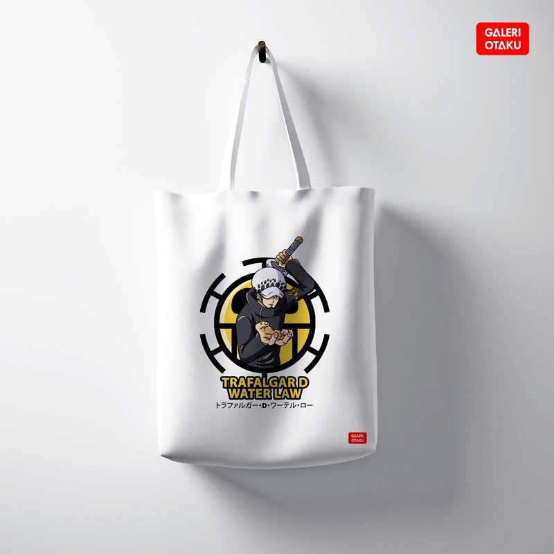 SALE TRAFALGAR LAW Tote Bag One Piece / Totebag Anime One Piece / Totebag Trafalgar Law / Merchandise One Piece