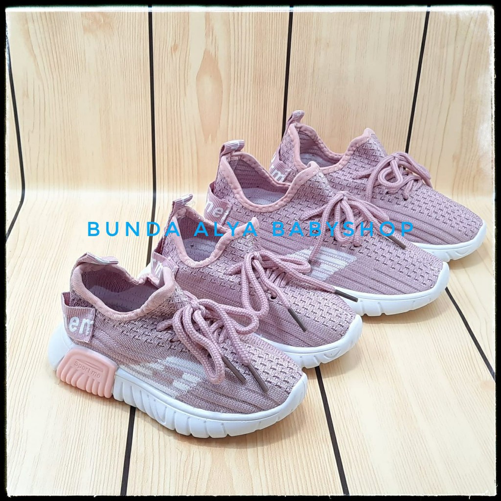 Sepatu Sneaker Anak Perempuan Import Terbaru Sepatu Anak Sekolah PAUD Cewek