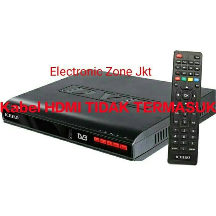 Promo Set Top Box DVB-T2 ICHIKO Receiver TV Digitall Murah Banget