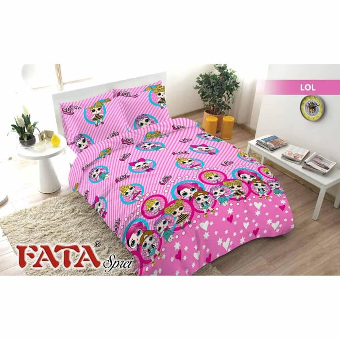 BEDCOVER SET 180x200 - BEDCOVER FATA 180x200 LOL - FATA BEDCOVER SET - BADCOVER SET - BED COVER SET