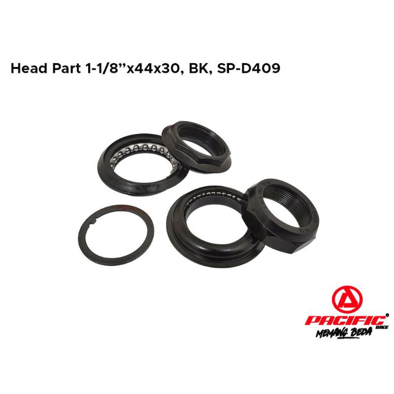 Com fork headset headpart mangkok garpu sepeda lipat folding Pacific SP-D409