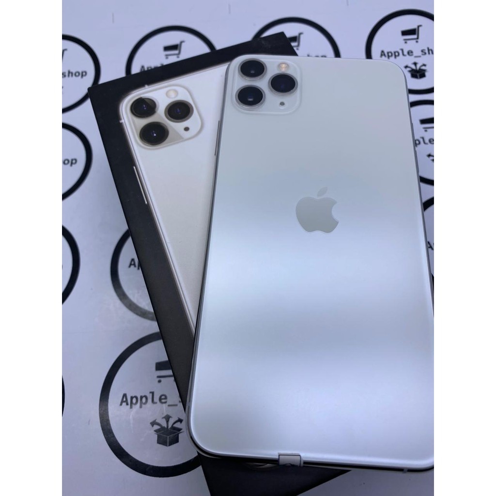 iPhone 11 Pro Max 256gb Silver Lcd Original Mulus Original Bukan Refurbish / Rekondisi