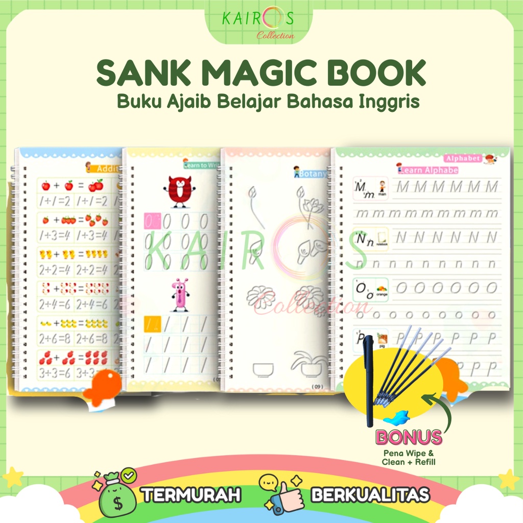 Sank Magic Book English Buku Ajaib Belajar Bahasa Inggris