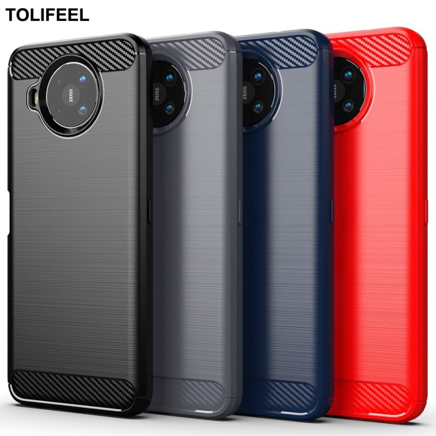 Case Nokia G20 Softcase Shockproof Carbon Brushed case