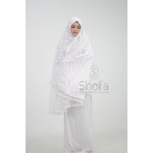 COD Mukena italy Mukena full brukat katun rayon mukena Arabic mukena italy bay shofa fashion ( jumbo)