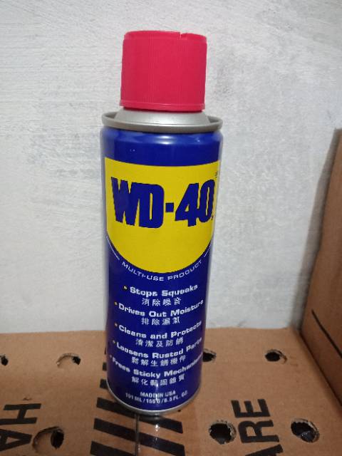 WD 40 WD40 WD-40 PELUMAS ANTI KARAT /PELUMAS SERBAGUNA isi 191 ML