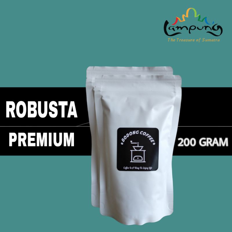 

Kopi Robusta Premium 200gr