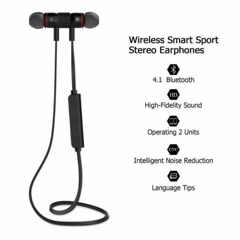 (MAGHNET SPORT JBL) BLUETOOTH HEADSET HANDSFREE EARPHONE