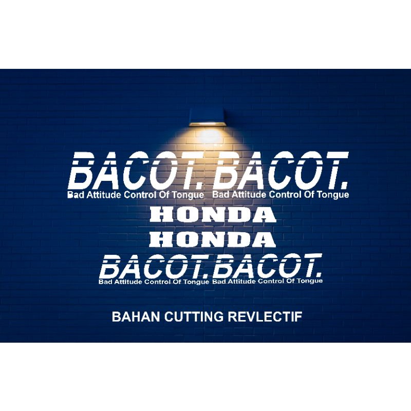 stiker set body motor