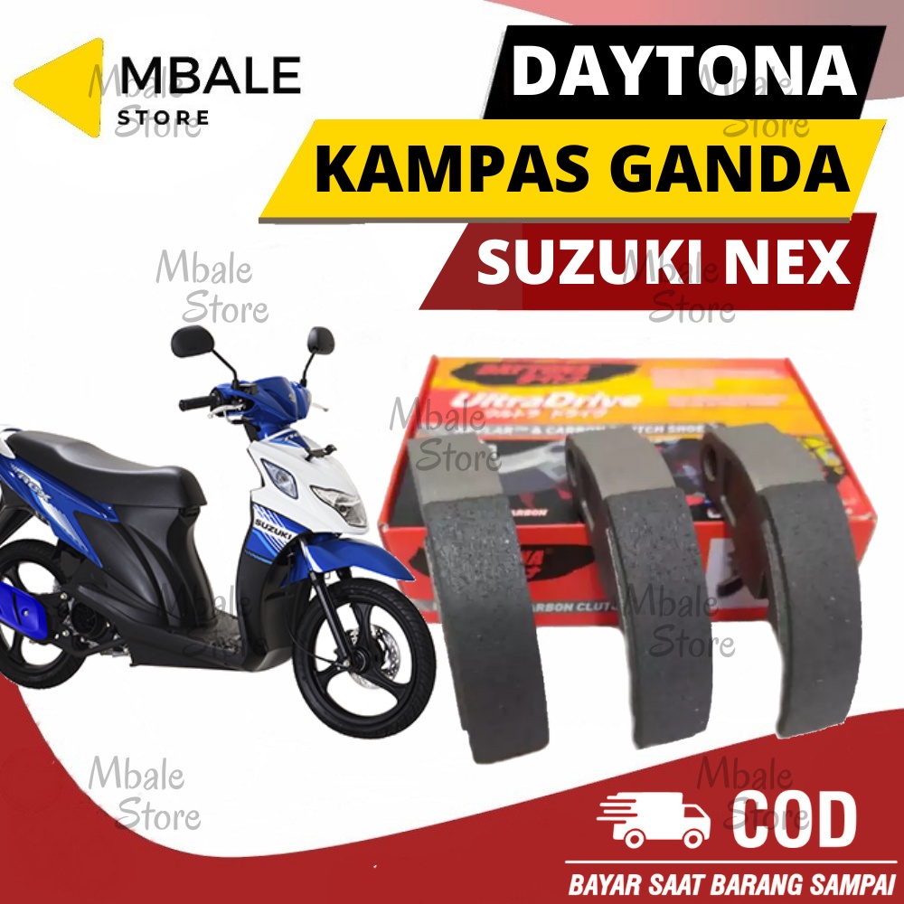 kampas ganda daytona suzuki NEX / NEX 2 original 4630