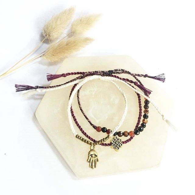 SANDY SET (gelang etnik/ gelang set/ gelang beads/ gelang tali/ gelang boho)