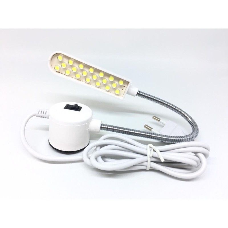 Lampu mesin jahit LED 20 titik magnet