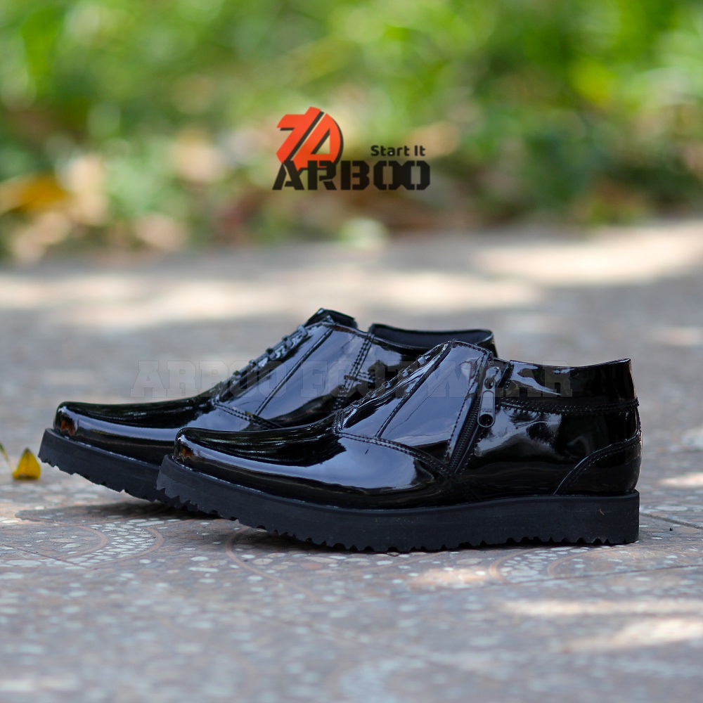 SEPATU PDH SELETING PRIA SEPATU DINAS TNI POLRI SECURITY SEPATU PNS/PEMDA SEPATU KULIT SAPI ASLI ORI