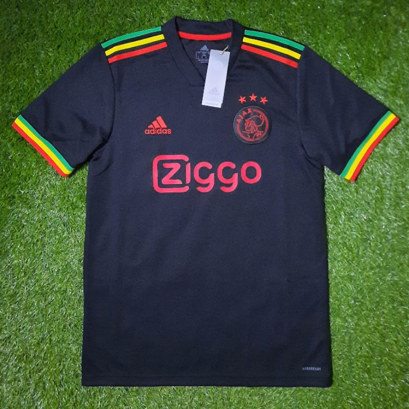 Jersey Ajax Original Bob Marley 2021 2022 3rd Bnwt