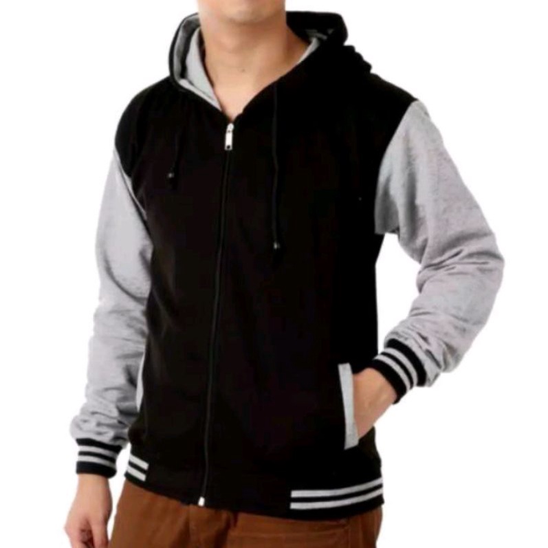 jaket baseball kupluk/switer baseball Hoodie keren/jaket pria wanita remaja dewasa anak/jaket termur