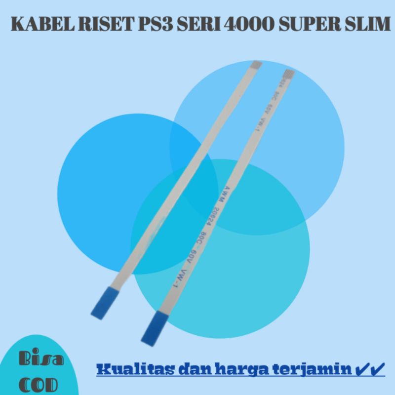 KABEL RESET PS3 seri 4000 SUPER SLIM per 3 pcs