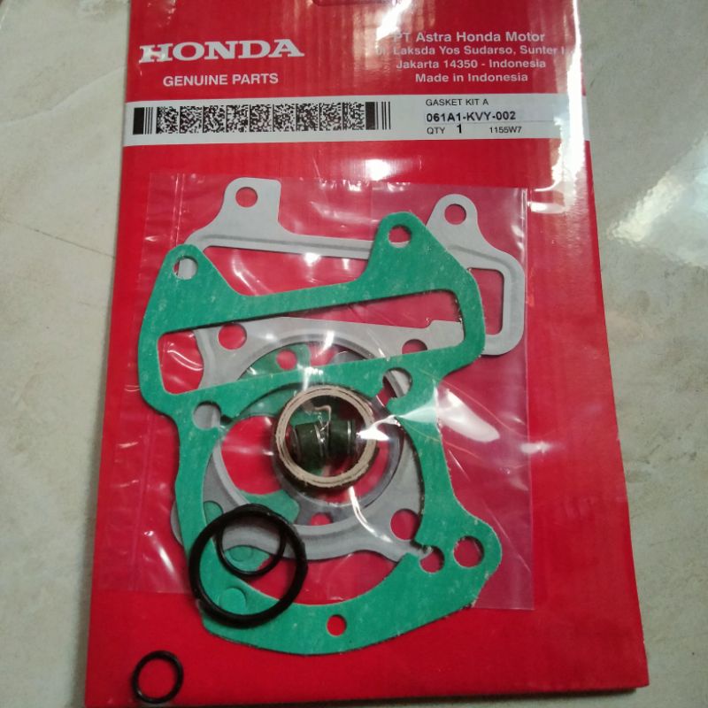 Paking top set beat karbu