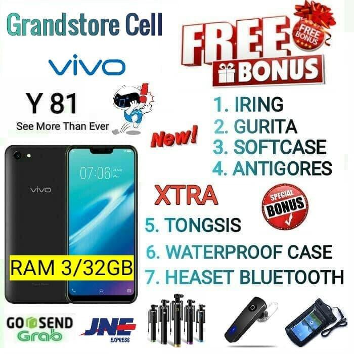 Handphone Hp Vivo Y81 Ram 2 16 Garansi Resmi Vivo Indonesia Hitam Shopee Indonesia