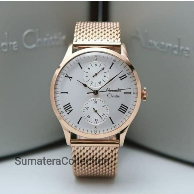 Alexandre Christie Original Pria AC6437 / AC 6437 Rosegold