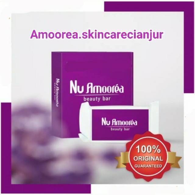 Nuamoorea BEAUTY BAR (Reguler)/Amoorea terlaris/Amoorea original/Amoorea asli/Amoorea bestseller