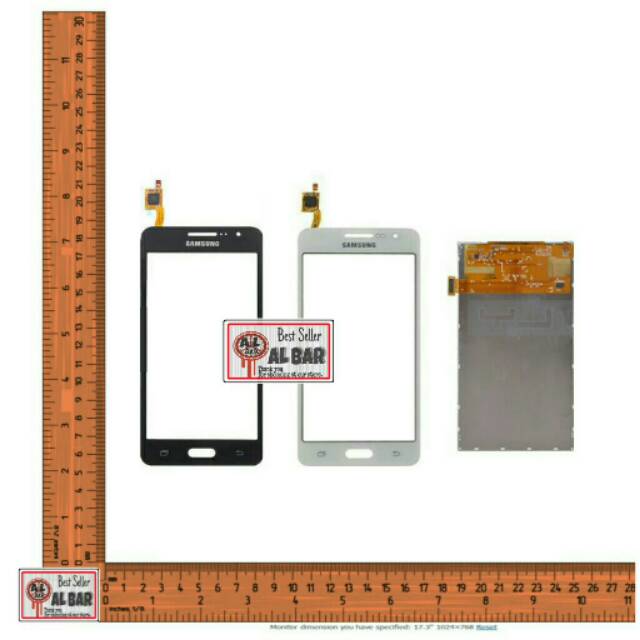 1 SET LCD + Touchscreen Grand Prime Plus SM-G531H G531H G531 Original 100% Samsung Galaxy
