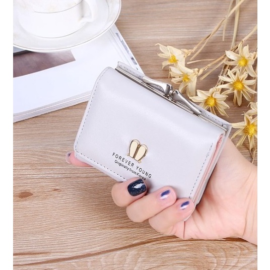 Dompet Clutch Compact Wanita Lipat 3 Import - Forever Youth