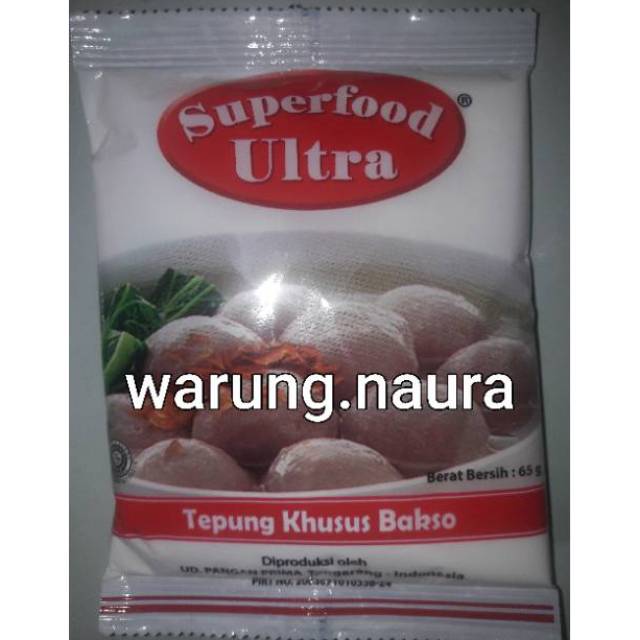 

Superfood ULTRA tepung khusus bakso paket 5 bungkus