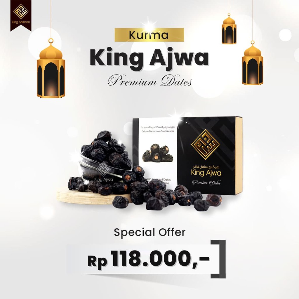 

Kurma King AJWA Premium Dates King Salman