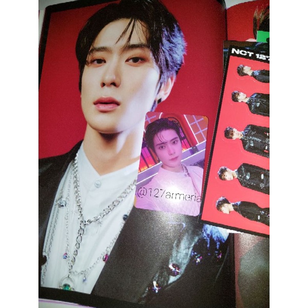 Sticker Album Unsealed Jaehyun Photocard