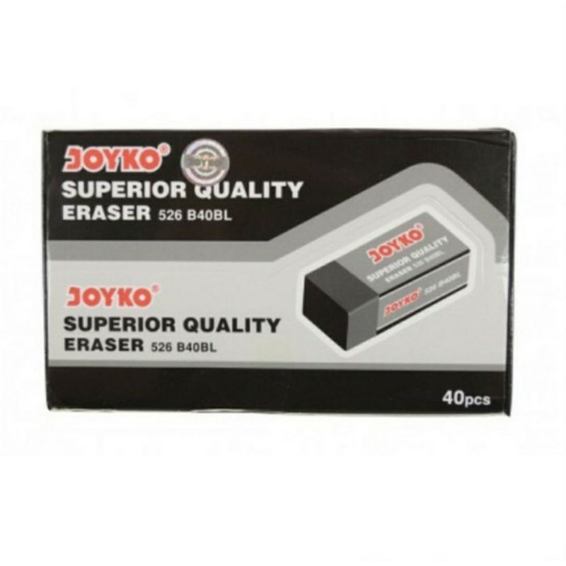 

Penghapus Joyko Warna Hitam Isi 40 Pcs