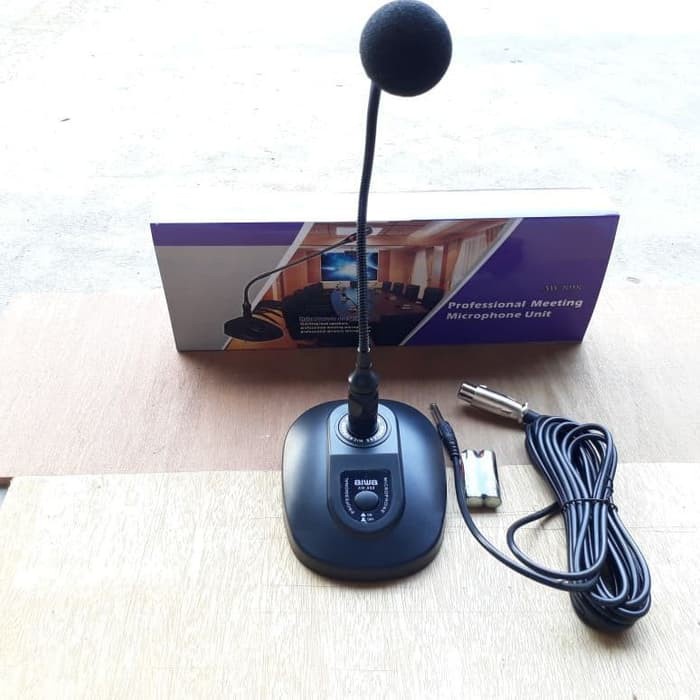 Aiwa AW-898 Mic Meja/Mic Meeting/ conference Condeser Microphone