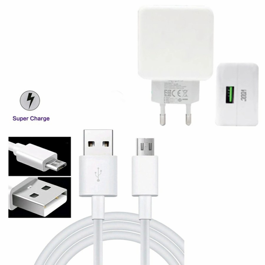 Charger Original Oppo Vooc Flashcharging R17 Vooc R17 Micro Usb