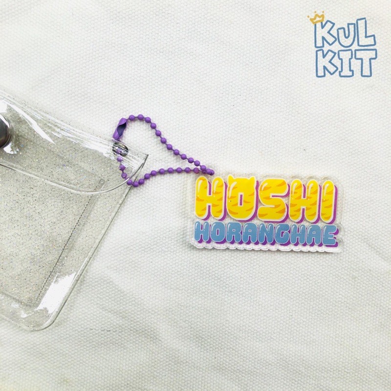 SEVENTEEN Name Acrylic Keyring (Gantungan akrilik SEVENTEEN) - kulkit