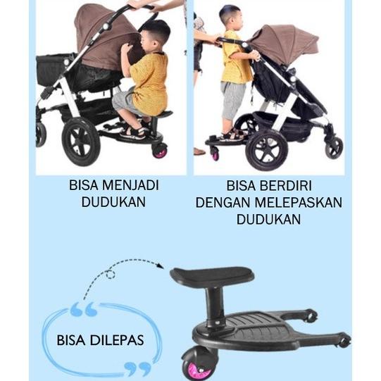 Stroller Pedal , Pijakan dudukan stroller, Dudukan extention stroller