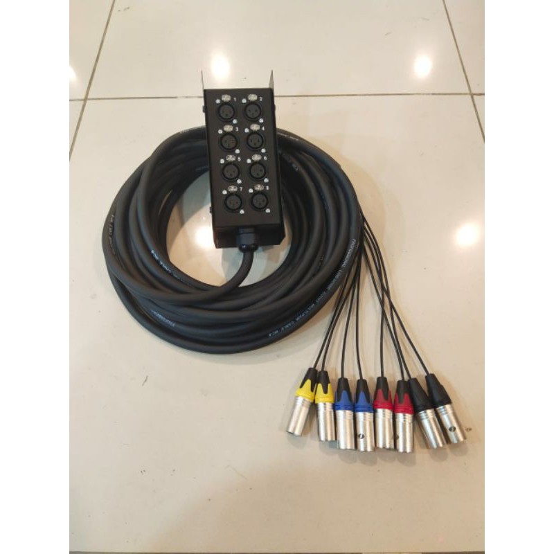 Kabel Snake 8ch 30m cable snake 8 ch plus box